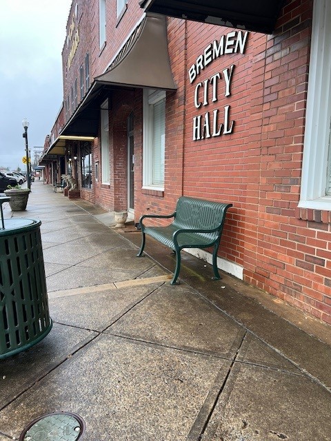 Bremen City hall in West Georgia